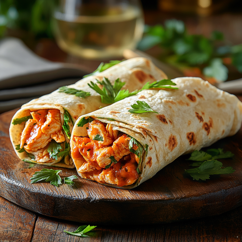 Buffalo Chicken Wraps