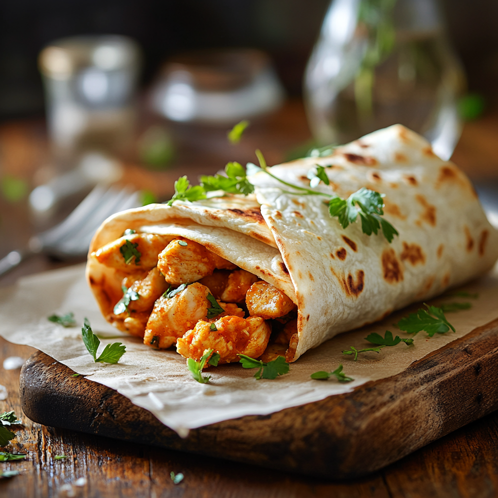 Buffalo Chicken Wraps