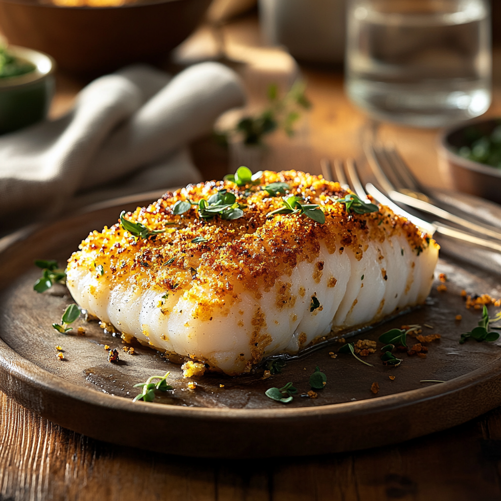 Panko Baked Cod