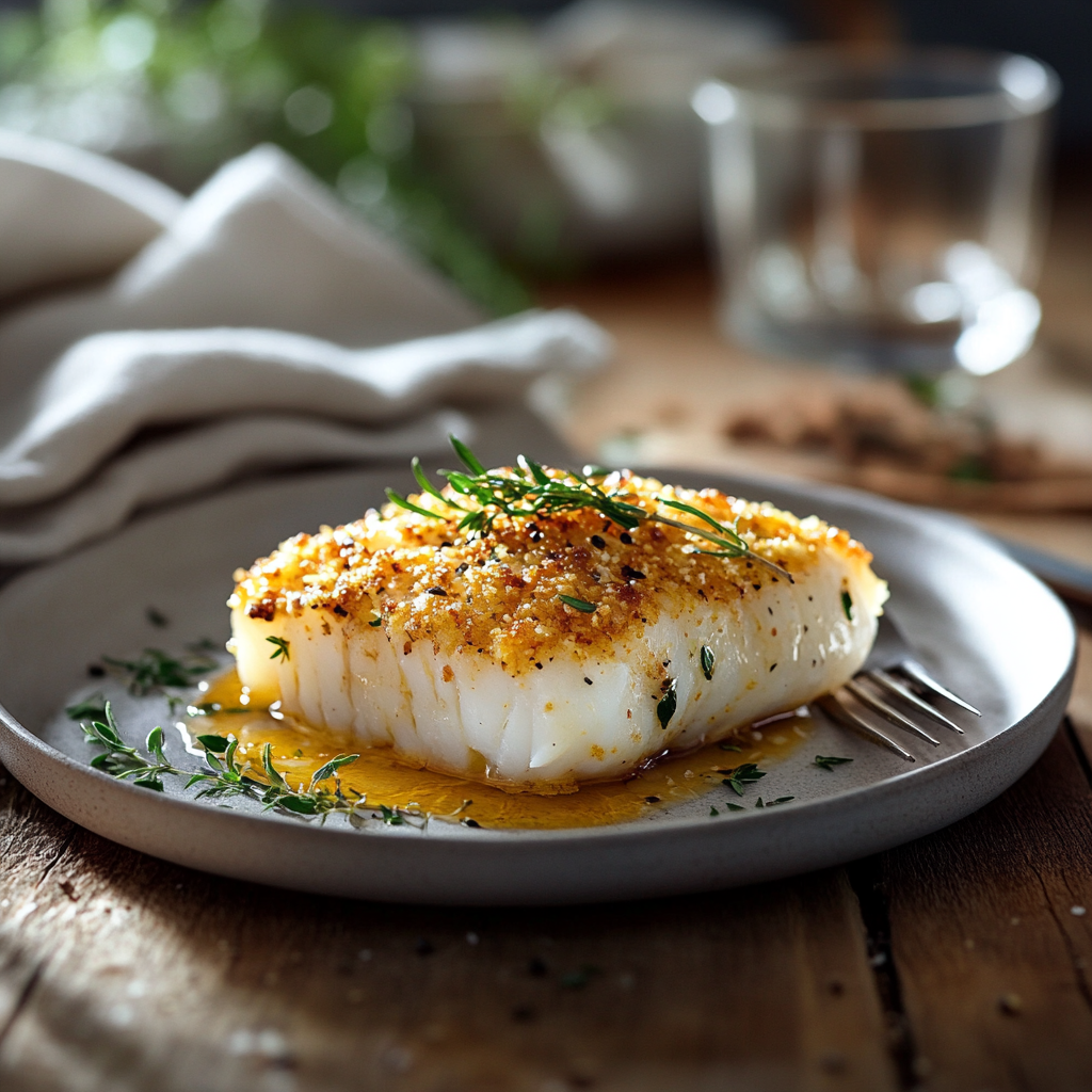 Panko Baked Cod