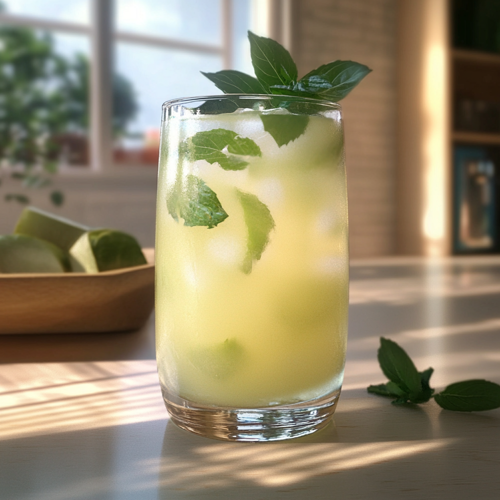 Honeydew Ginger Mojito