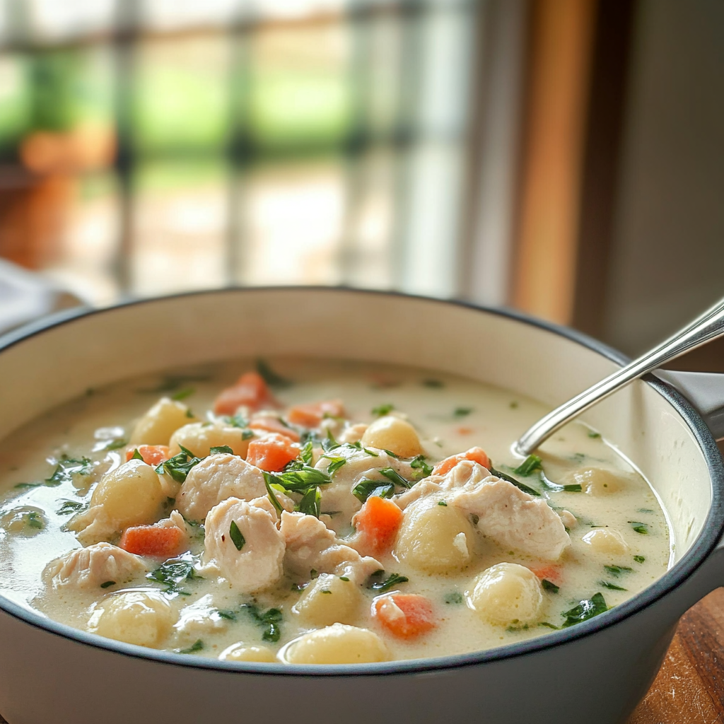 Chicken and Gnocchi Soup