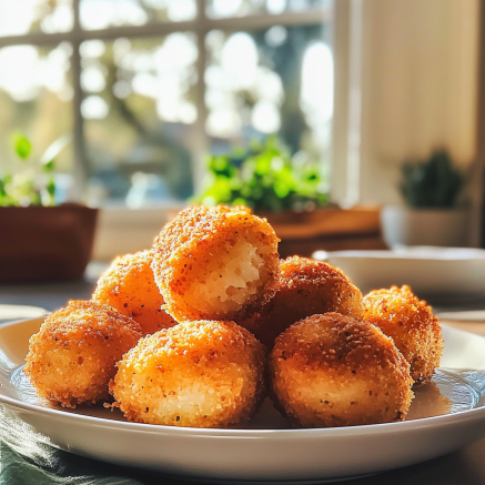 Cheesy Potato Croquettes
