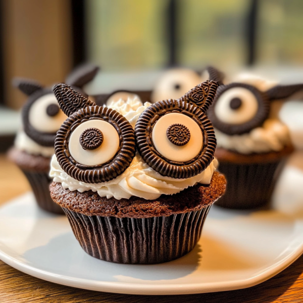 Oreo Owl Cupcakes