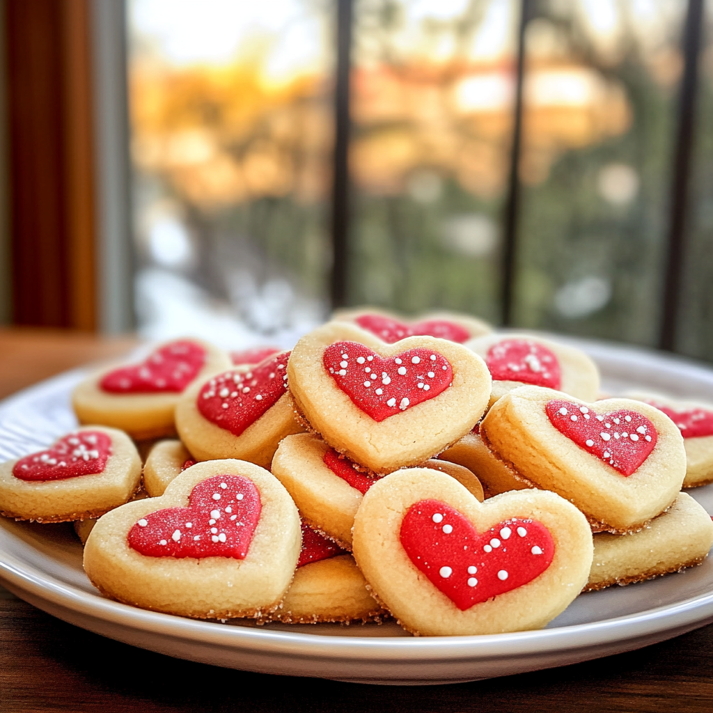 Valentine’s Heart Sugar Cookies