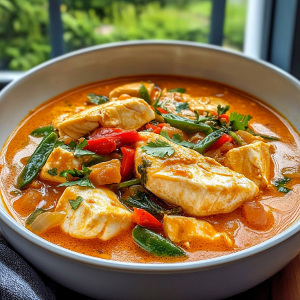 Thai Red Curry Fish