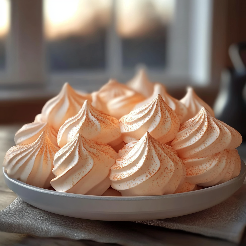 Orange Meringue Cookies