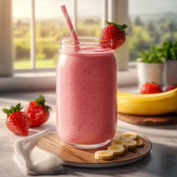 Strawberry Banana Smoothie