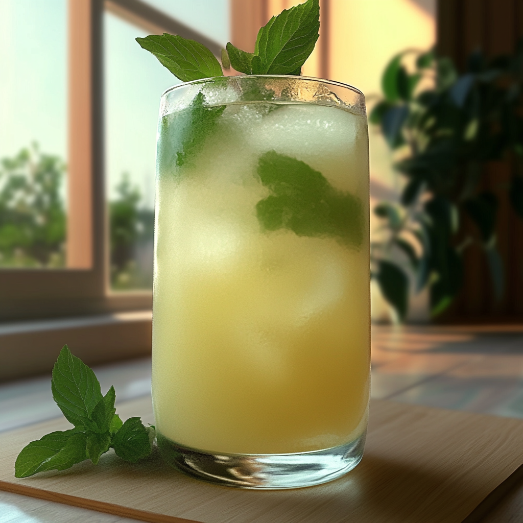 Honeydew Ginger Mojito