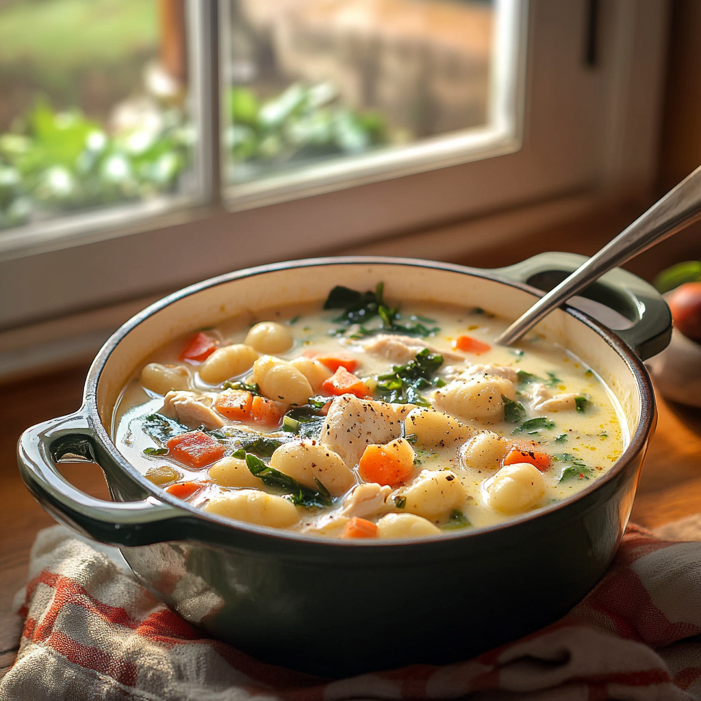Chicken and Gnocchi Soup