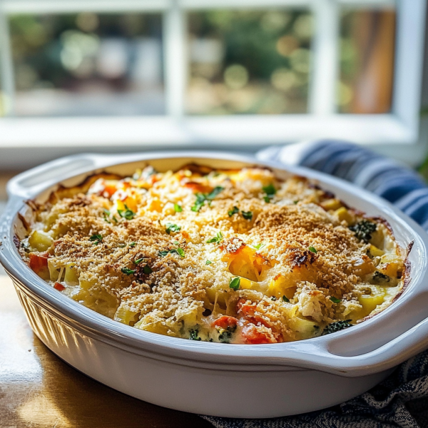 Cheesy Vegetable Casserole