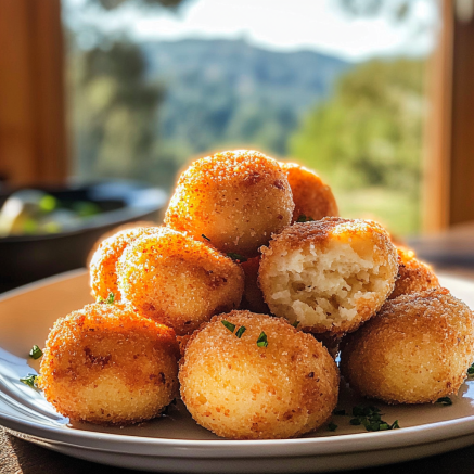 Cheesy Potato Croquettes
