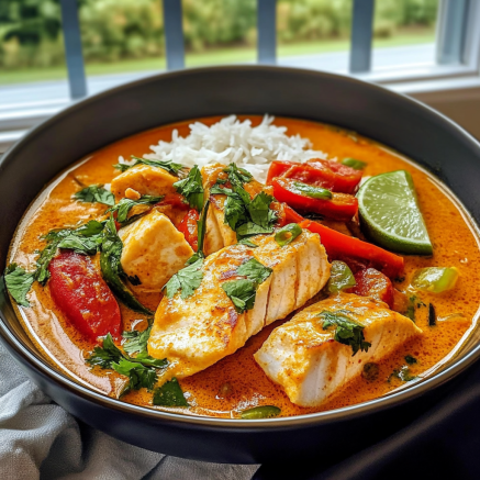 Thai Red Curry Fish