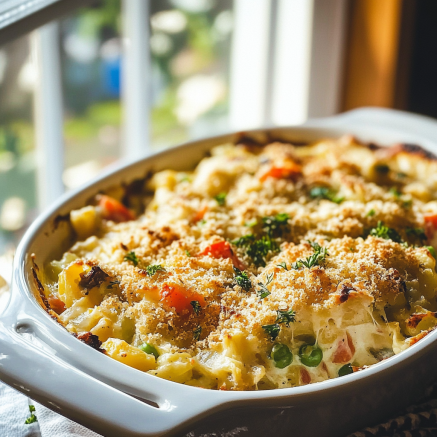 Cheesy Vegetable Casserole