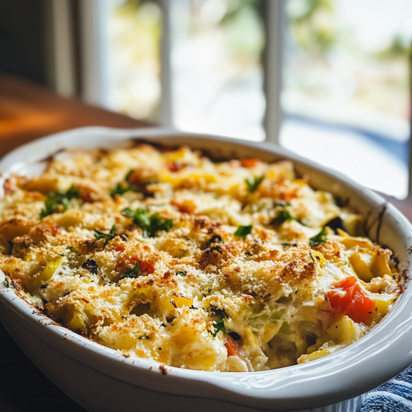 Cheesy Vegetable Casserole