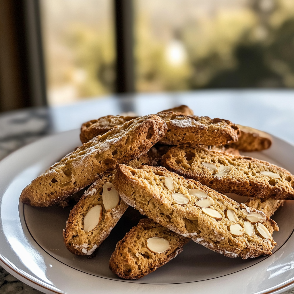 Homemade Almond Cantucci