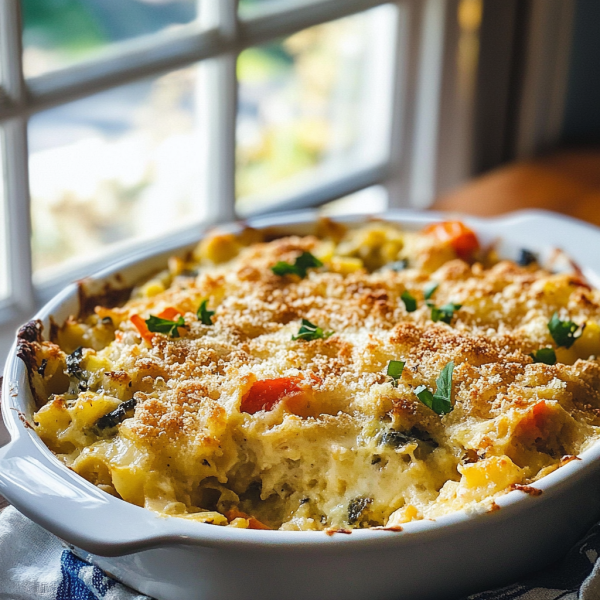 Cheesy Vegetable Casserole