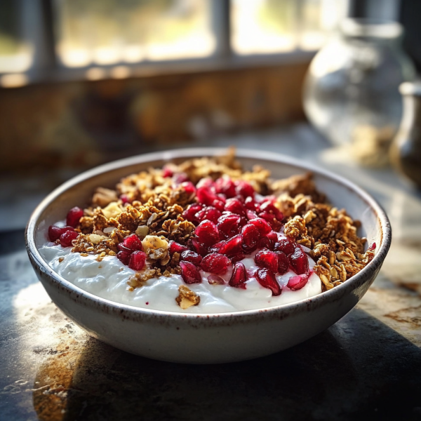 Pomegranate Yogurt Bowl