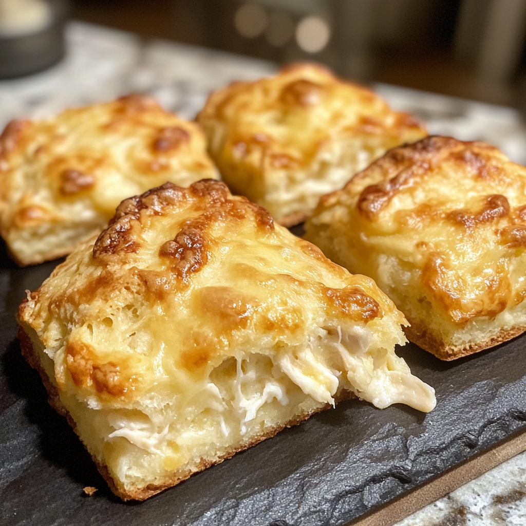 Cheese and Chicken Scones