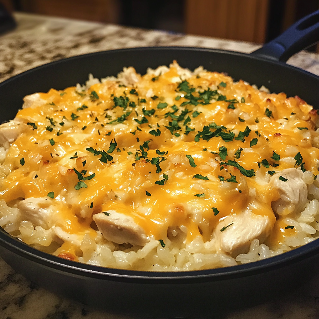 One Pan Chicken and Rice