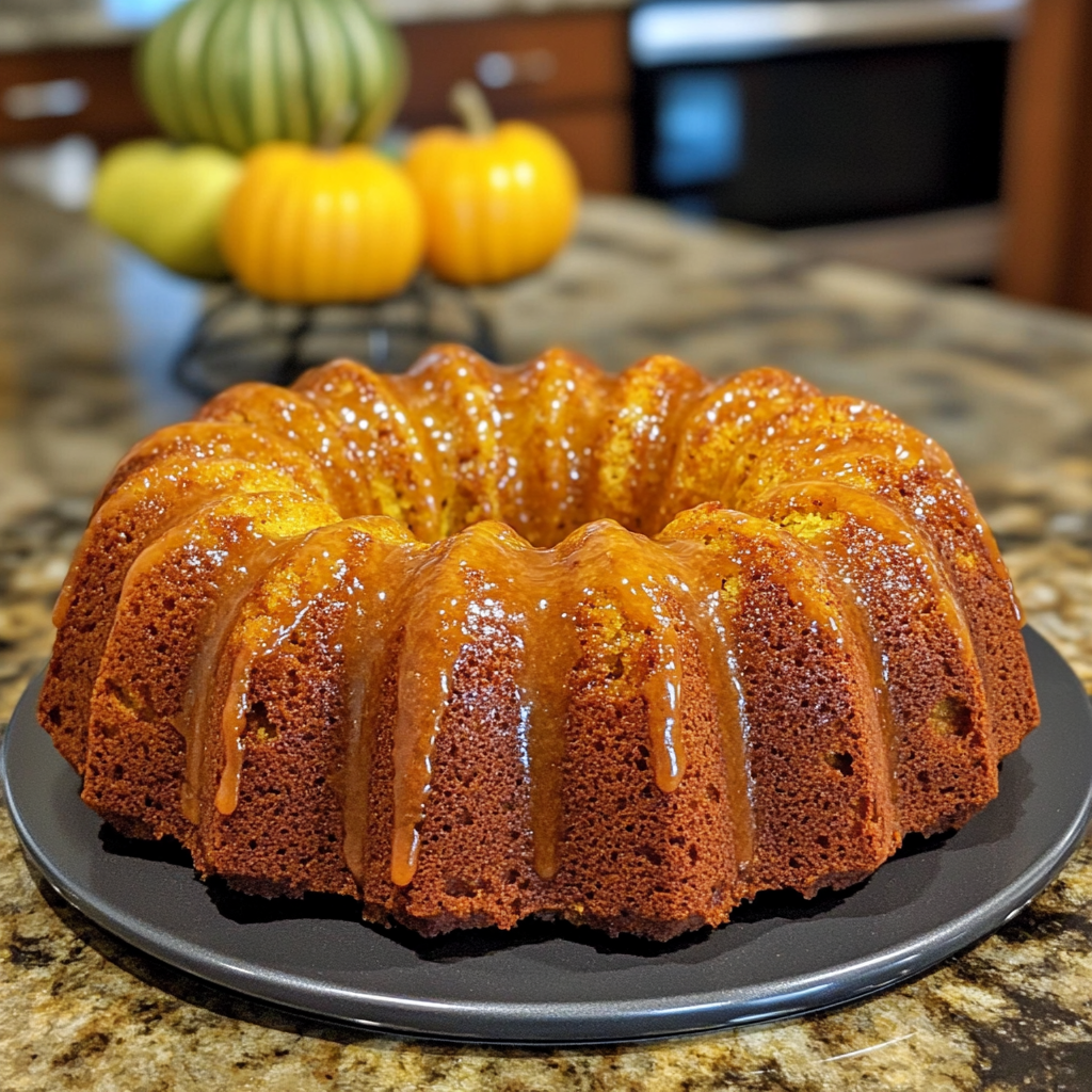 Zucchini and Pumpkin Bundt Cake