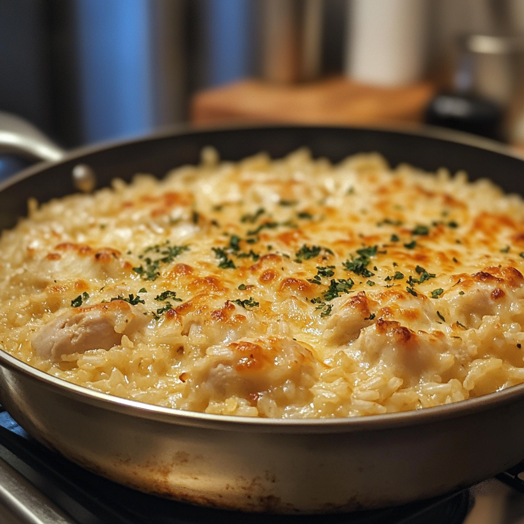 One Pan Chicken and Rice