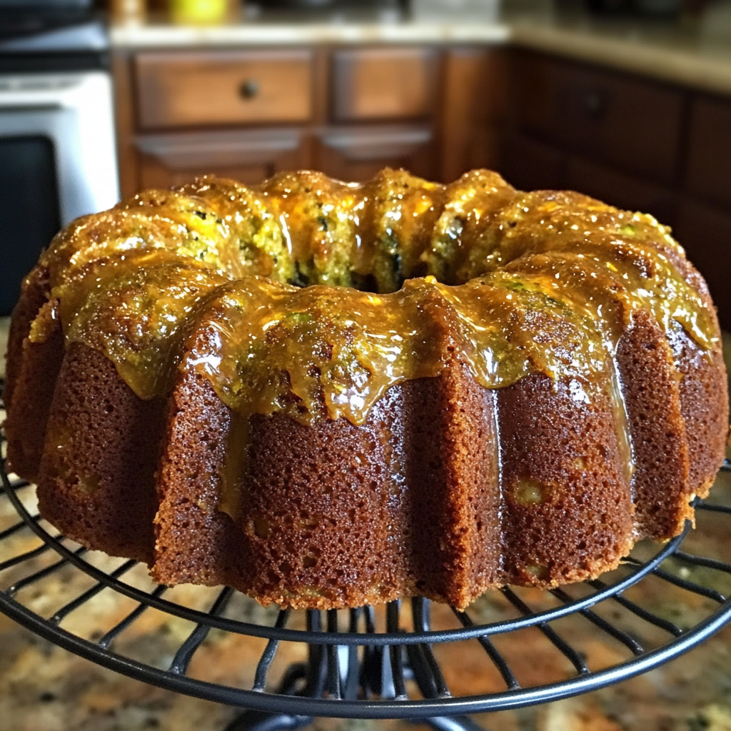 Zucchini and Pumpkin Bundt Cake