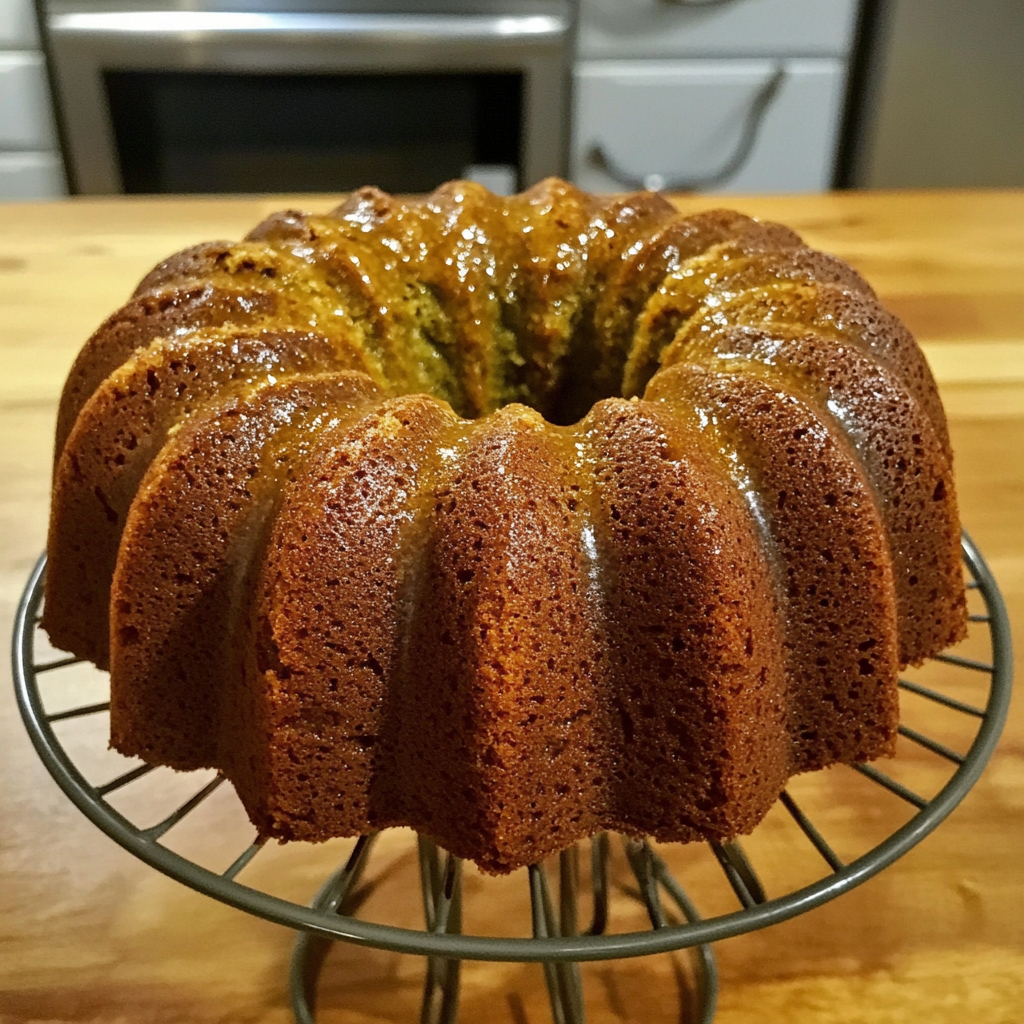 Zucchini and Pumpkin Bundt Cake