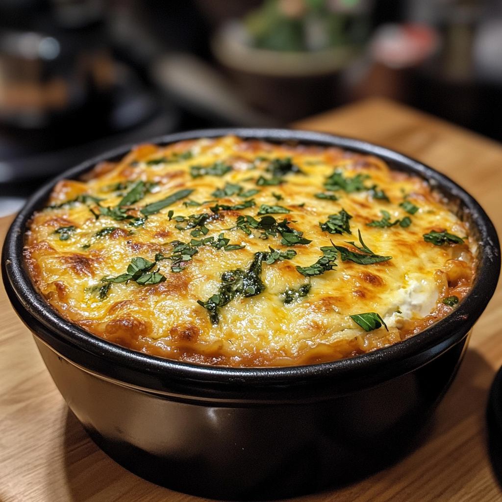 Spinach Ricotta Slow Cooker Lasagna