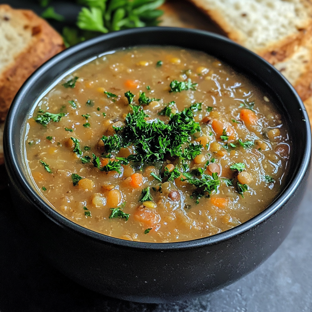 Slow Cooker Lentil Soup