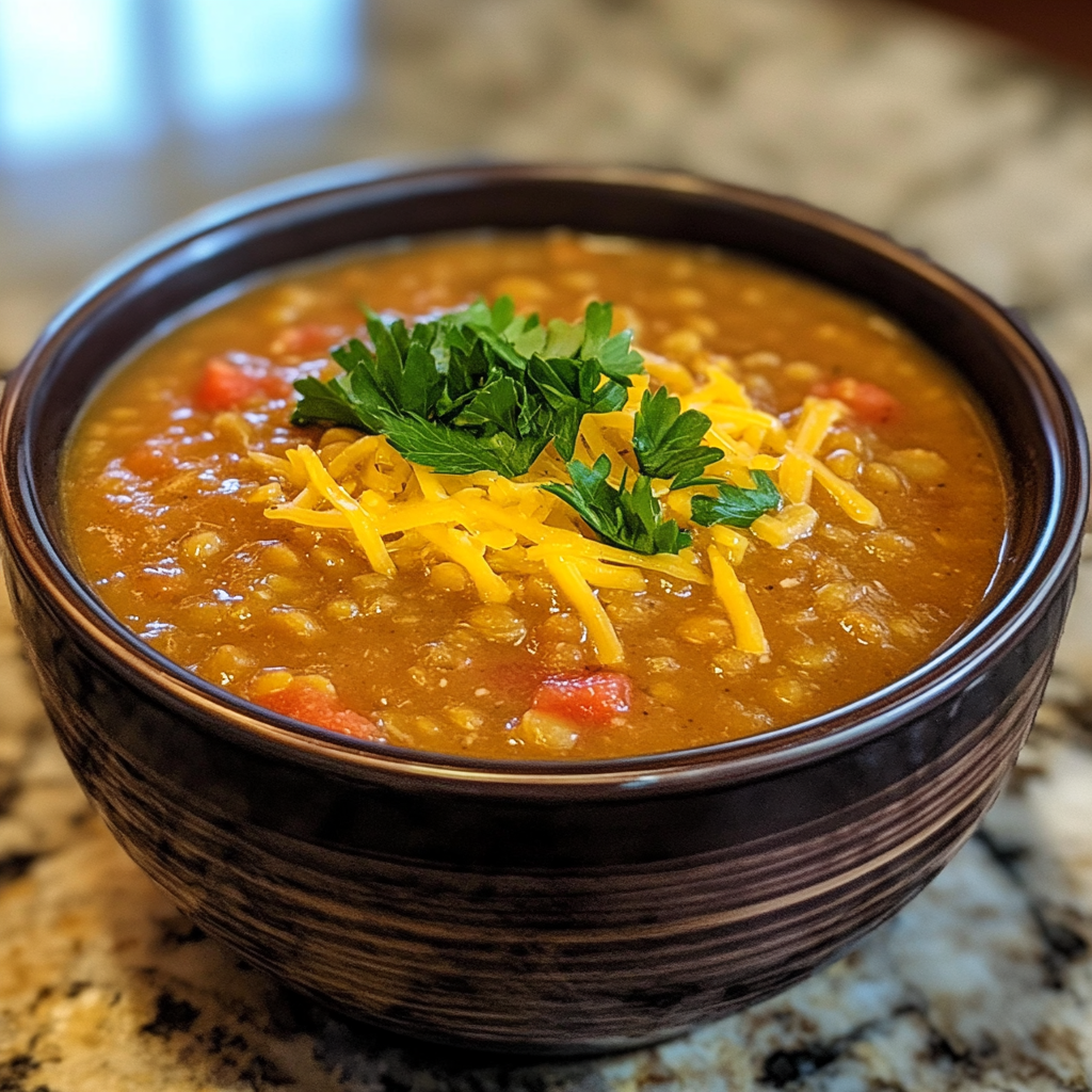 Slow Cooker Lentil Soup