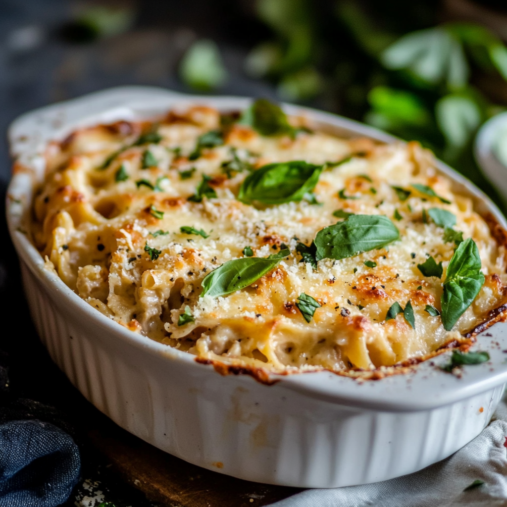 Creamy Tuna Pasta Bake