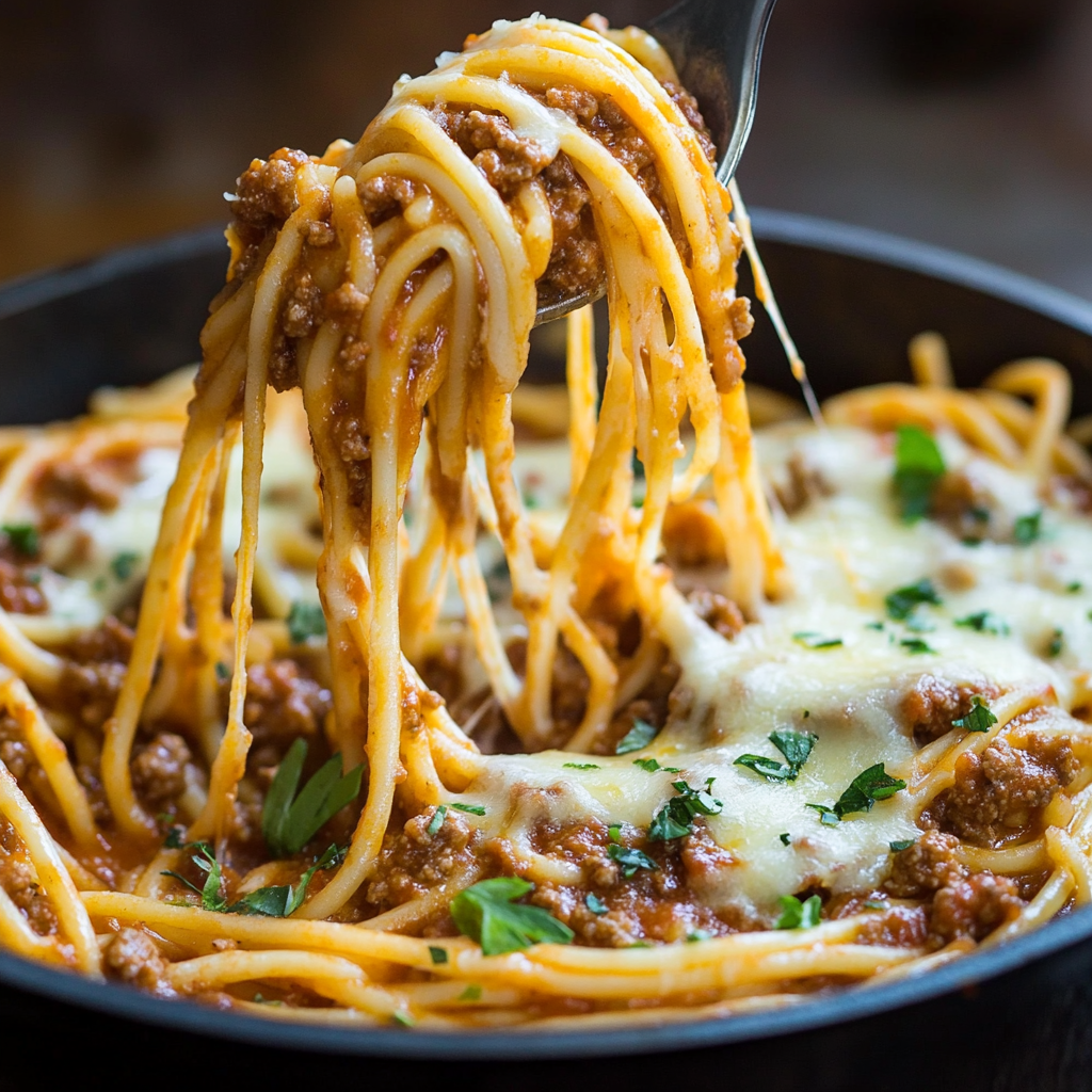 Healthy slow cooker spaghetti