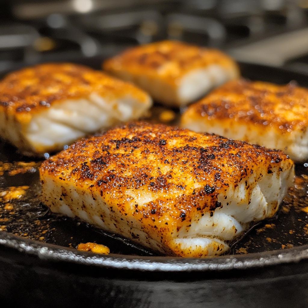 Blackened cod recipe