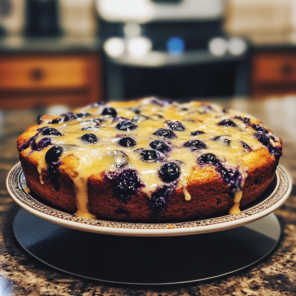 Blueberry Muffin Cake