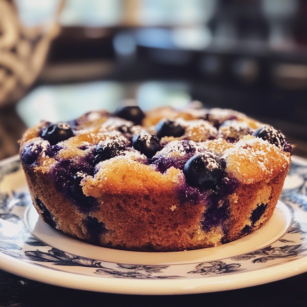 Blueberry Muffin Cake