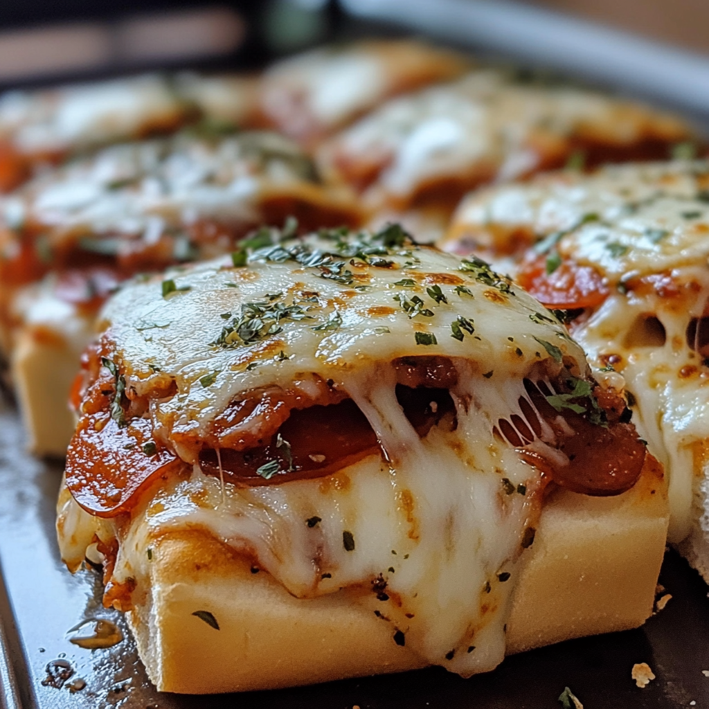 Easy Cheesy Pizza Sliders