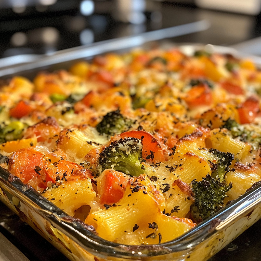 Easy Vegetable Pasta Bake