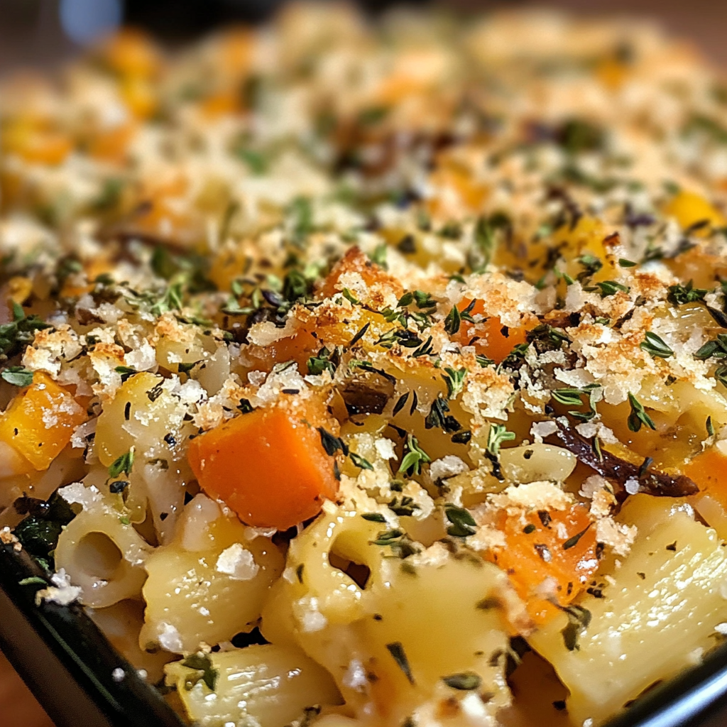 Easy Vegetable Pasta Bake