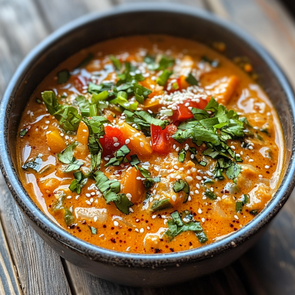 Roasted Red Pepper Soup