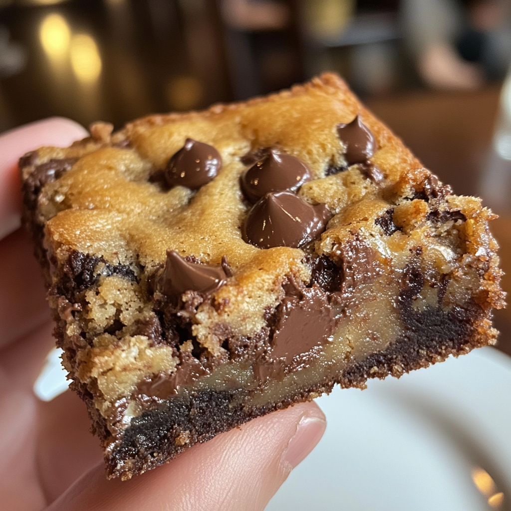 Fudgy Chewy Brookies