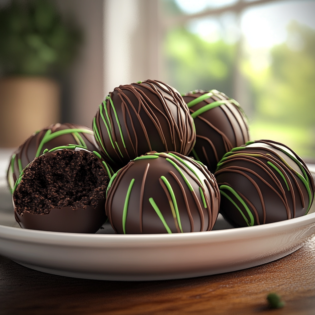 Thin Mint Truffles