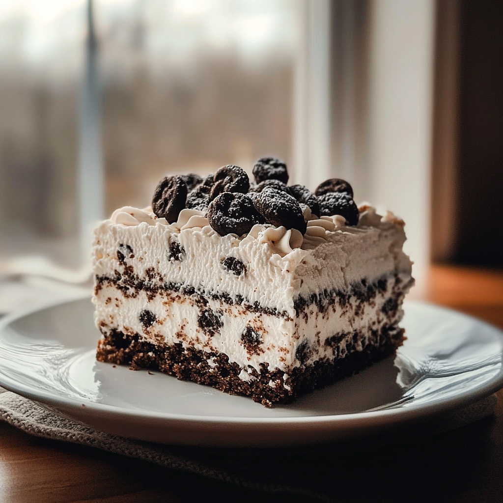 Cookies and Cream Sheet Cake