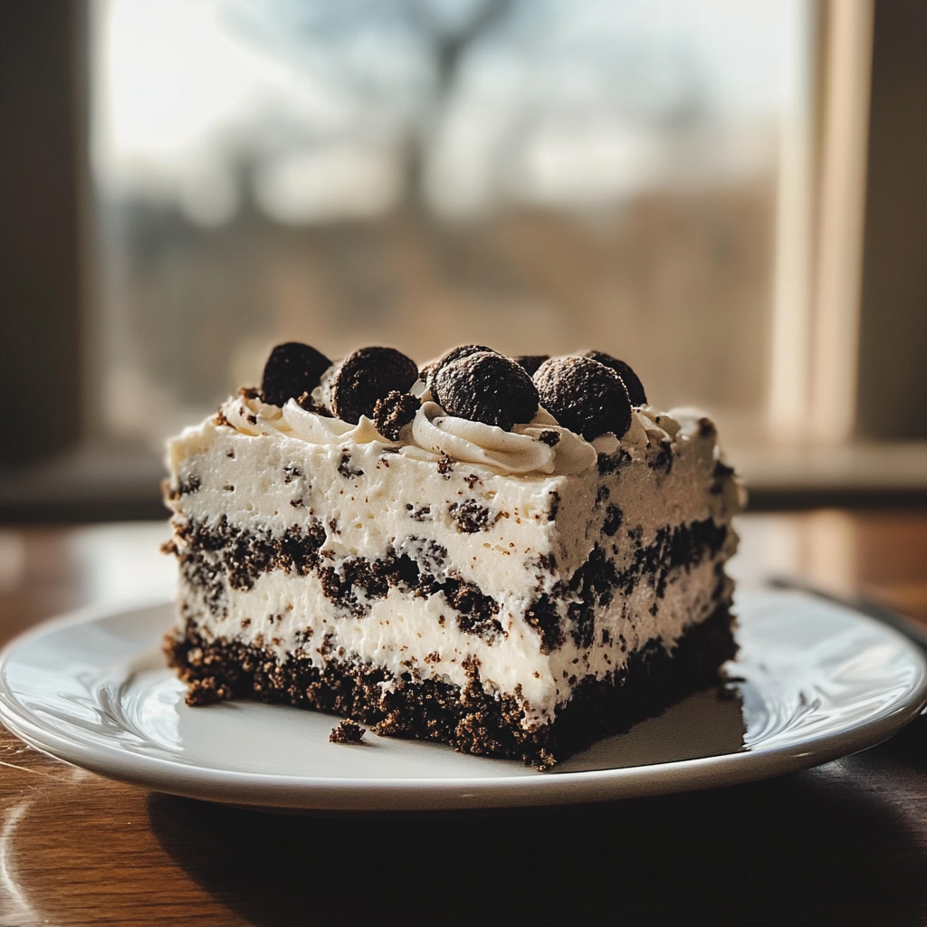 Cookies and Cream Sheet Cake