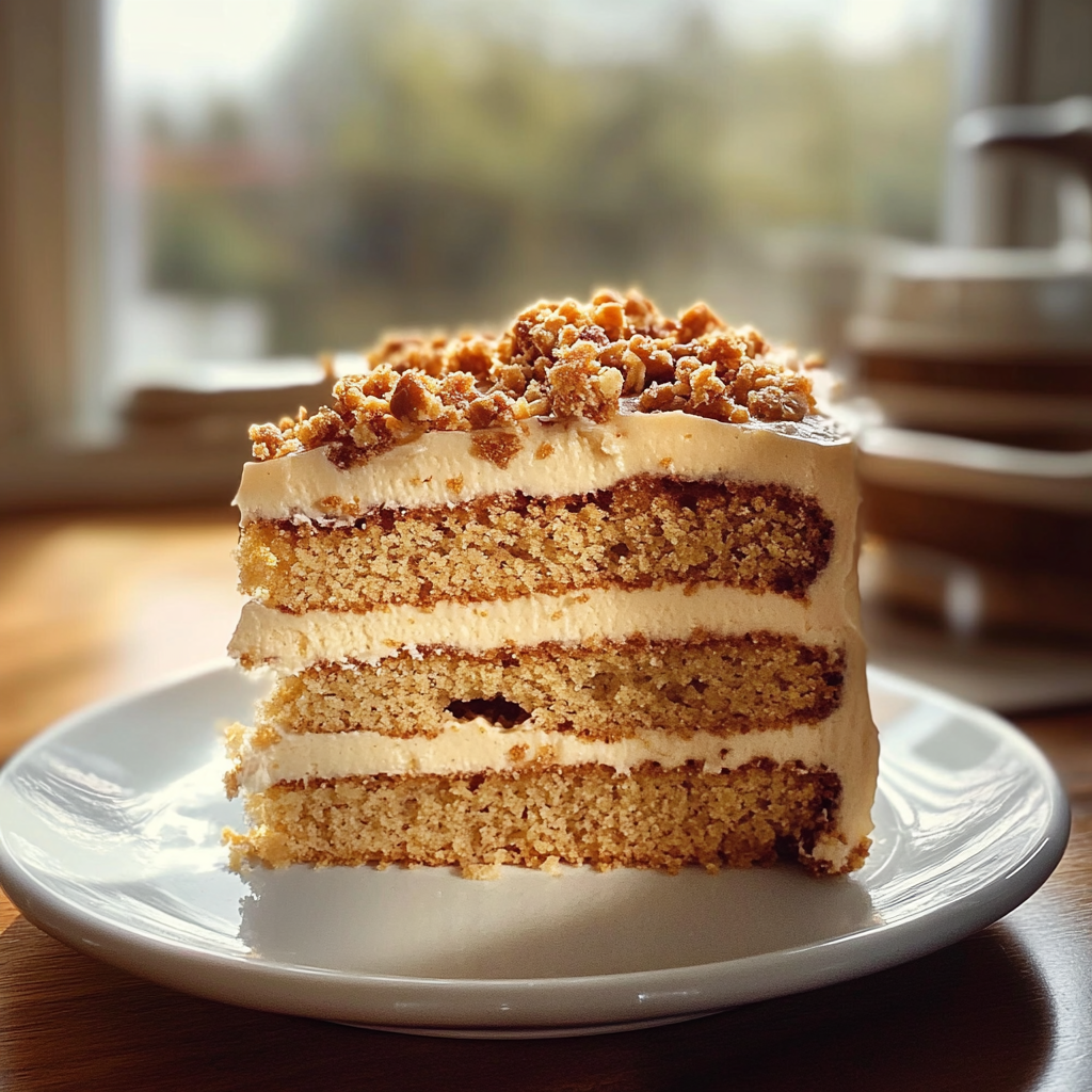 Butterscotch Crunch Cake
