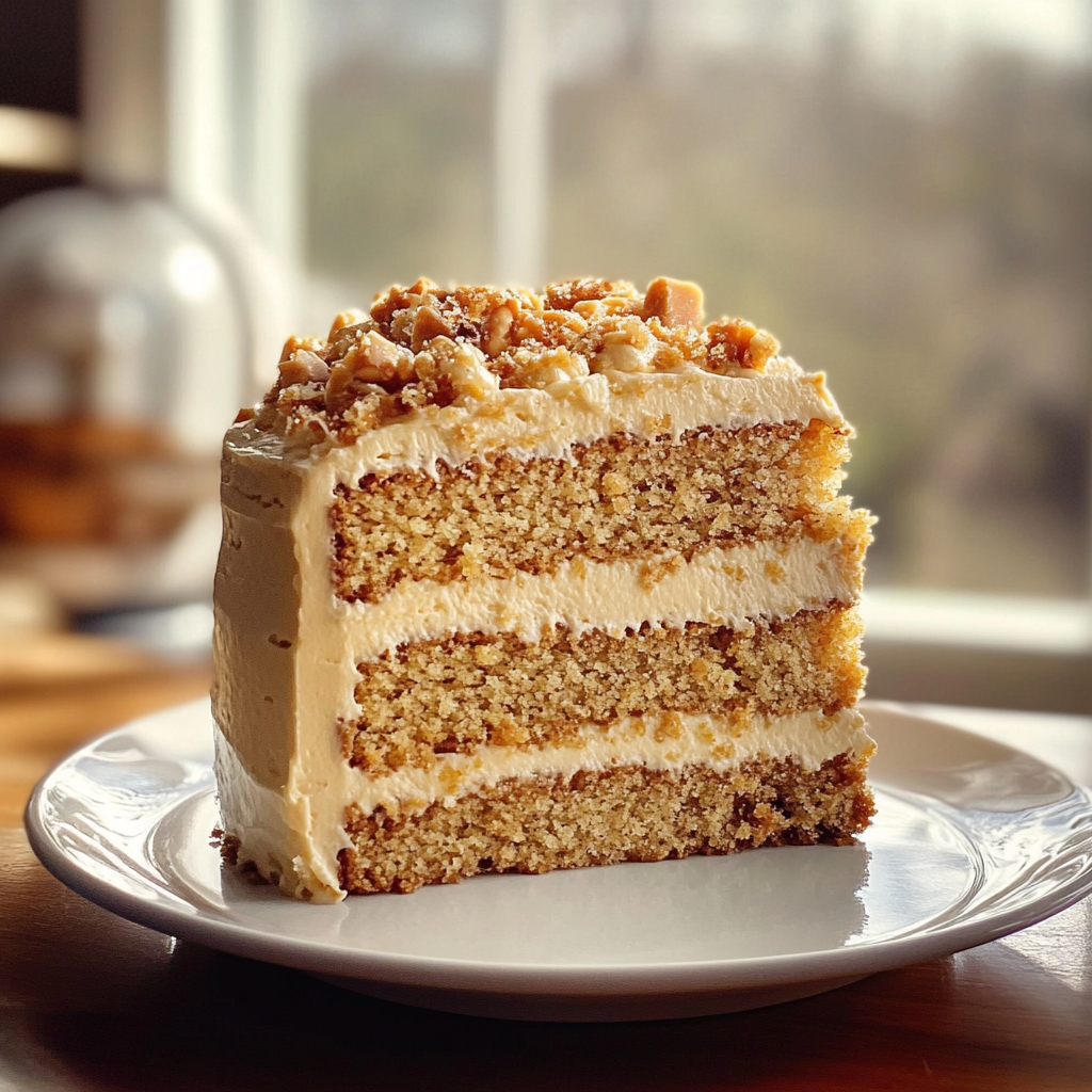 Butterscotch Crunch Cake