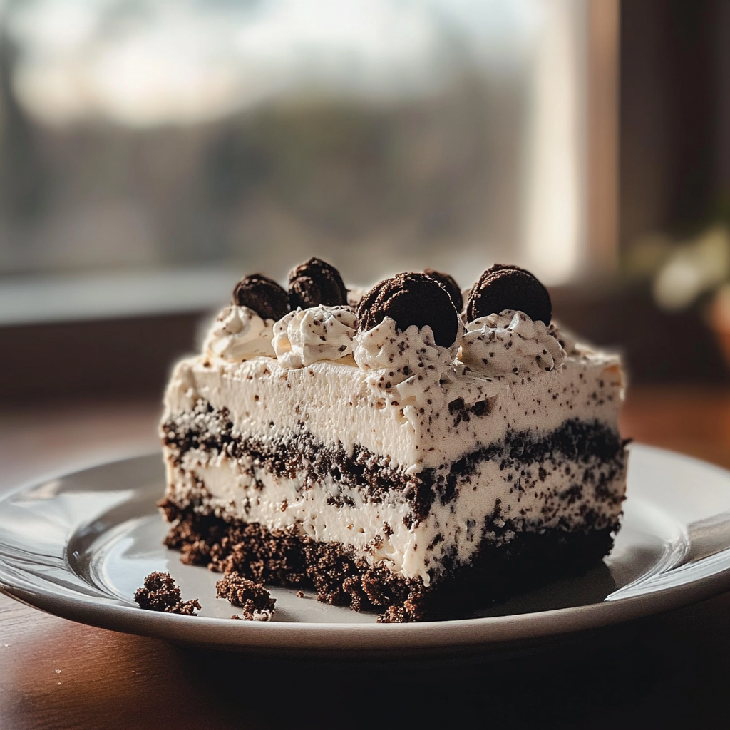 Cookies and Cream Sheet Cake