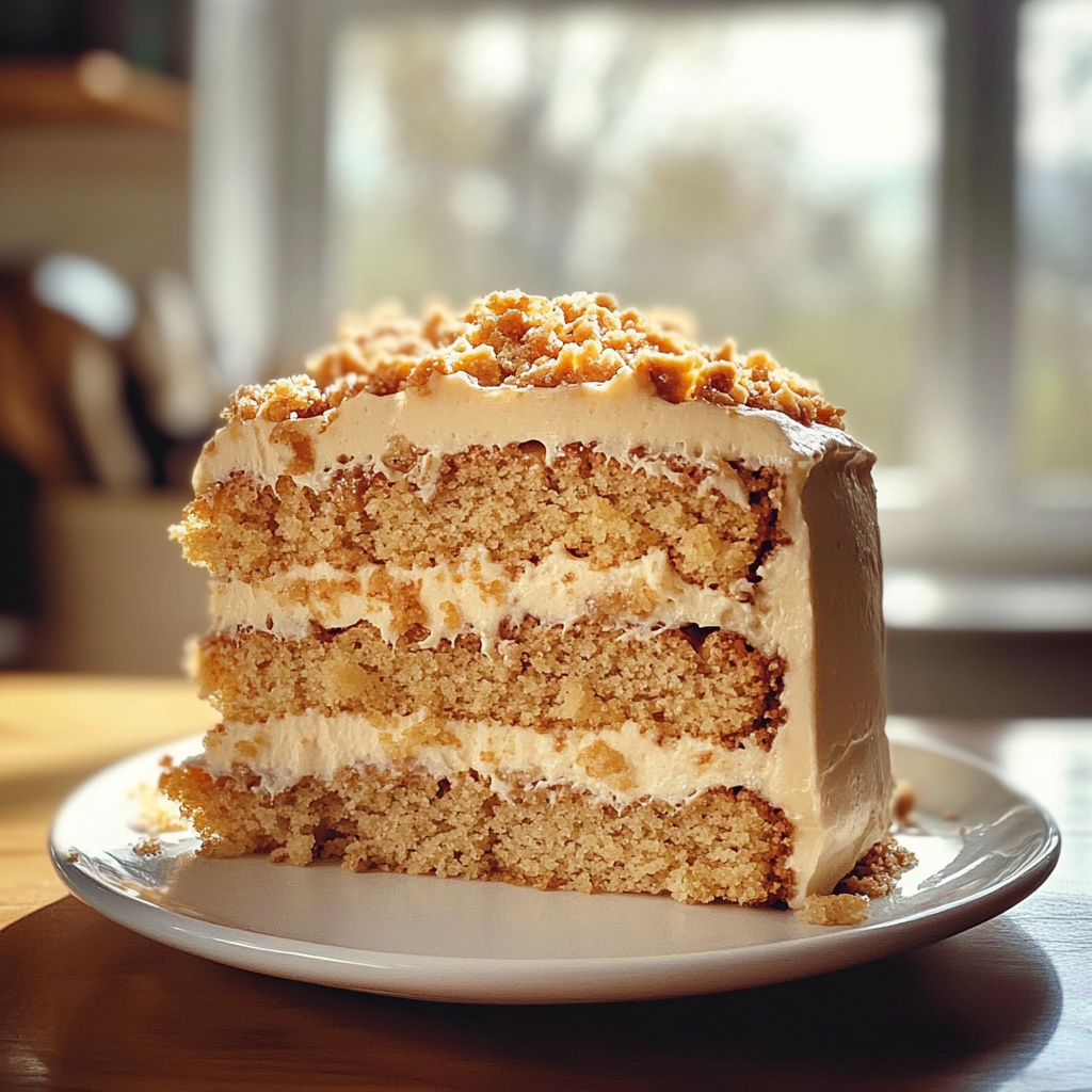 Butterscotch Crunch Cake