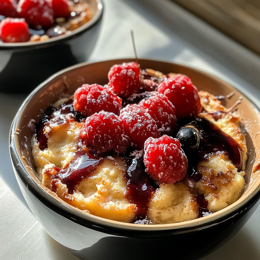 Baked Protein Pancake Bowls