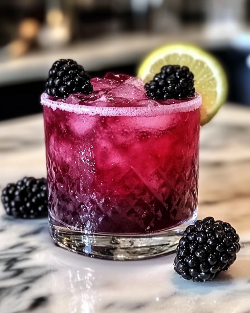Blackberry Margarita Smash